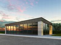 SZYM-BUD павильон зал киоск с сэндвич-панели