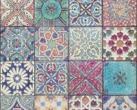 обои мозаика марокканский плитки плитка, моющиеся