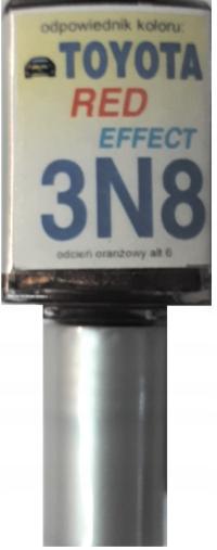 Zaprawka do rys 10ml TOYOTA 3N8 RED EFFECT