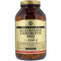SOLGAR Glucosamine Chondroitin MSM Ester-C 180 Tablets Glukozamina