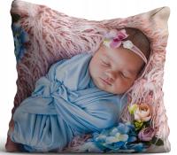 PODUSZKA ZE ZDJĘCIEM DWUSTRONNA 40X40 NADRUK FOTO Z TWOIM ZDJĘCIEM ŚWIĘTA