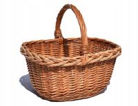 Корзина для покупок плетеная корзина для грибов подарок