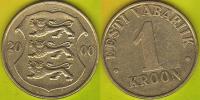 ESTONIA - 1 Kroon 2000 r.
