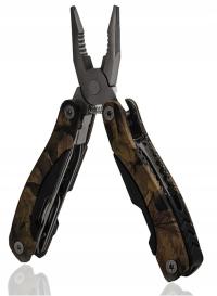 MULTITOOL SURVIVALOWY NARZĘDZIE WIELOFUNKCYJNE ZESTAW NARZĘDZI 15w1 Z ETUI