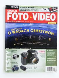DIGITAL FOTO VIDEO styczeń 2011 + CD