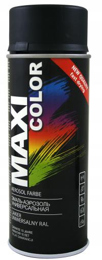 Краска Maxi спрей краска RAL9005 черный матовый 400 мл