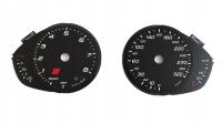 Audi RS7 Tarcze licznika zamiennik MPH na km MoMan