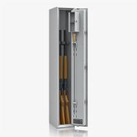 Szafa na broń długą myśliwską S1 Remscheid ze skrytką w wersji kluczowej