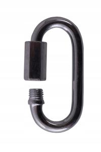 Karabińczyk Ogniwo Skręcane Łańcucha 5 mm Łącznik Do Łańcucha Ocynk