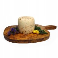Козий сыр с провансальскими травами 200 г кустарный выдержанный