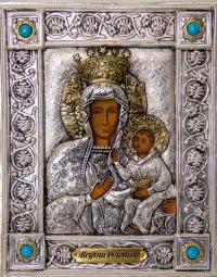 Ikona Matki Bożej Częstochowskiej. nr kat. 101