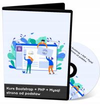 Edugrafia Kurs Bootstrap + PHP + Mysql 1 PC / licencja wieczysta BOX