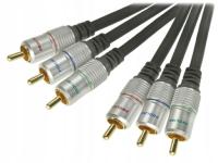 Kabel cyfrowy 3RCA 3RCA 5m Component PROLINK HQ