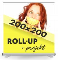 ROLL-UP reklamowy ścianka 200x200 baner