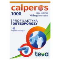 Кальперос 1000, 400 мг ионы кальция 100 капсул