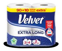 Ręcznik papierowy Velvet 90 listków 2 szt.