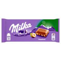 Шоколад с орехами MILKA 100 г