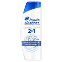 Head & Shoulders Classic Clean 2w1 330ml Szampon Przeciwłupieżowy z Odżywką