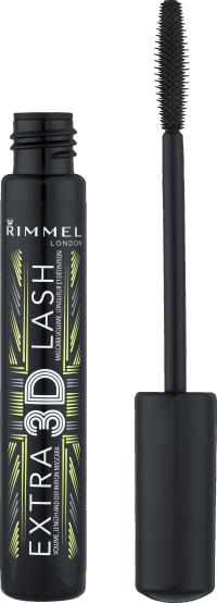 RIMMEL Extra 3D Lash Mascara tusz wydłużający rzęsy 101 Black 8ml