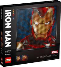 LEGO Art 31199 Iron Man от студии Marvel