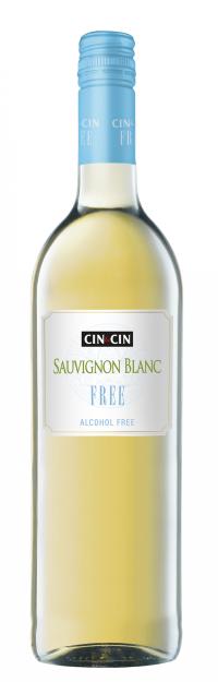 Wino bezalkoholowe Cin&Cin Sauvignon Blanc białe wytrawne 750 ml