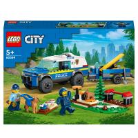 LEGO City 60369 дрессировка полевых полицейских собак