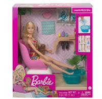 Lalka Mattel Barbie SPA manicure i pedicure GHN07