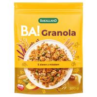 GRANOLA BAKALLAND BA! 5 ZIAREN Z MIODEM 300G POLSKI PRODUKT