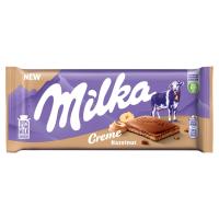 Milka Creme Czekolada mleczna z nadzieniem z orzechów laskowych 02.01.26