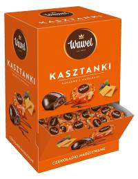 Czekoladki KASZTANKI Wawel 2,3kg kakaowe z wafelkami nadziewane 2300g