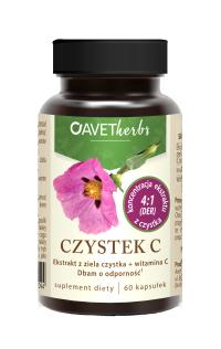 Avet Pharma Czystek C ODPORNOŚĆ WITAMINA C 60 kaps.