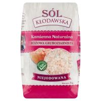 Sól Kłodawska kamienna różowa gruba 1kg ORYGINALNA