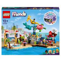 LEGO Friends 41737 Plażowy park rozrywki+ naklejki lego gratis