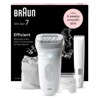 2× Depilator akumulatorowy Braun Silk-epil 7 7-441 na pęsety System masażu