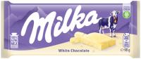 Milka Czekolada White Chocolate Biała 90g