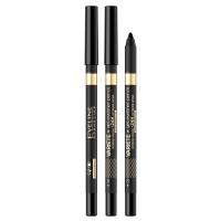 Eveline Cosmetics Variete 01 Black wodoodporna żelowa kredka do oczu