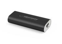 Powerbank Esperanza 4400 mAh czarny