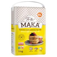 (DP) Mąka pszenna tortowa typ 450 ToTa 5 kg | do ciast i biszkoptó| doPizzy