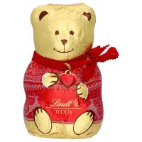 Lindt Miś Teddy Sweater Red świąteczny miś czekoladowy 100g