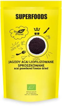 JAGODY ACAI LIOFIL.IZOWANE SPROSZKOWANE BIO 100 g - BIO PLANET
