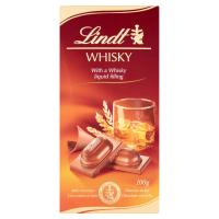 Молочный шоколад Lindt Swiss Premium 100 г с начинкой для виски