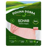 Schab 100 % mięsa bez konserwantów w plastrach 100g Dolina Dobra