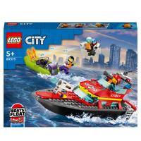 LEGO City 60373 пожарная лодка