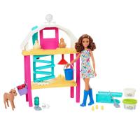 Mattel Барби ферма радостных петух кукла HGY88