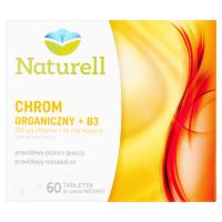 NATURELL Chrom Organiczny +B3 - 60 tabletek do ssania