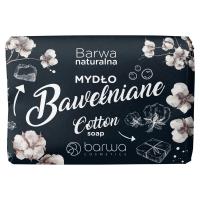 BARWA Naturalna Mydło w kostce bawełniane 100g_