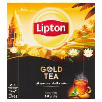 Lipton черный чай экспресс Золотой чай 92 пакетики 138 г