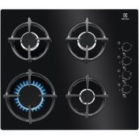 Płyta gazowa ELECTROLUX EGG6407K 59x51 cm 4 palniki żeliwny ruszt czarny