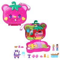 POLLY POCKET PLP Truskawkowy miś Zestaw kompaktowy HRD35