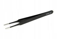 PINCETA PĘSETA ELEKTRONIKA ESD 115mm SZEROKA